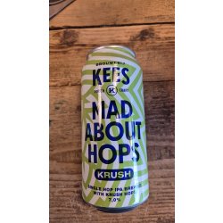 Kees Mad About Hops Krush New England IPA - 440ml - 7,0% - GUN Speciaalbieren