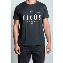 PLAYERA NEGRA TICÚS x BÁSICOS DE MEXICO - Cervecería de Colima