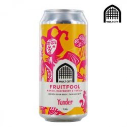 Vault City Fruitfool Mango, Raspberry & Vanilla 44 Cl. (lattina) (collab. Yonder) - 1001Birre