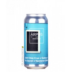 Arpus Brewing Co  QDH Citra Cryo x Galaxy x Vic Secret x Nectaron QIPA - Glasbanken