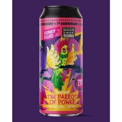 Funky Fluid The Parrot of Power (collab Green Cheek) Funky Fluid The Parrot of Power (collab Green Cheek)