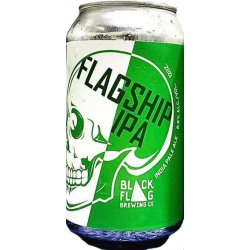 Black Flag Brewing Flagship IPA 6 pack 12 oz. Can - Petite Cellars