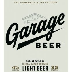 Garage Beer Classic Light Beer - Outback Liquors