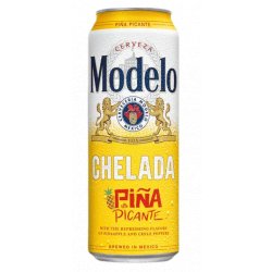 Modelo Chelada Pina Picante 3.5% Vol. 12 x 71cl Mega Dose Mexiko - Pepillo