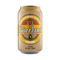 Bierland Strong Golden Ale lata 350ml - CervejaBox