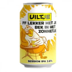 Uiltje  FF lekker met je bek in het zonnetje - Bier Online