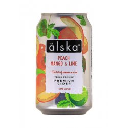 Älska Peach Mango & Lime 4% - 24 x 33 cl Dose - Pepillo