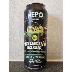 Nepo Brewing Brownie Bowl - Pistachio Chocolate