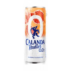 Calanda Radler Grapefruit Alkoholfrei - 24 x 33 cl Dose - Pepillo