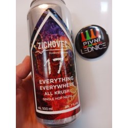 Zichovec Everything Everywhere All Krush 17°7% 0,5l - Pivní lednice