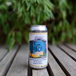 Ārpus Brewing Co. Ārpus X Transient Artisan Ales French Mirabelle Plum Whisky Barrel Aged Imperial Stout
