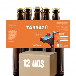 CAJA MILANA TARRAZÚ 12X33CL (COFFEE IMPERIAL STOUT - CON CAFÉ DE COSTA RICA 9º) - PLATA EN SU CATEGORÍA EN CATHAY HONG KONG INTERNAT. WINE & SPIRITS COMPETITION 2021  - Milana