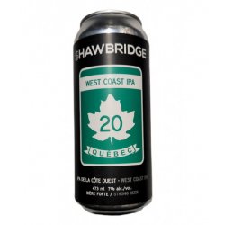 Shawbridge - La 20 Québec - 473ml - La Bière à Boire