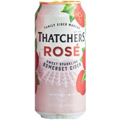 Thatchers Rosé Sweet Sparkling Cider 4.0% Vol. 24 x 44cl Dose - Pepillo