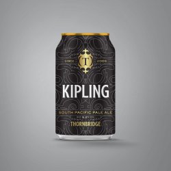 Thornbridge Kipling, 5.2% South Pacific Pale Ale - Thornbridge Brewery