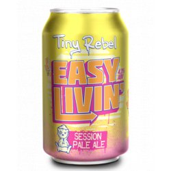 TINY REBEL EASY LIVIN (LATA) 12 OZ - Cebada Malteada