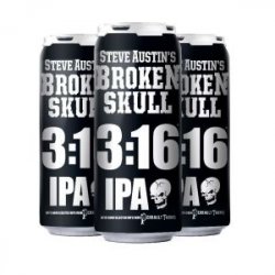 Steve Austin’s Broken Skull 3:16 IPA 16oz can-4pk - Bine & Vine