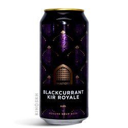 Vault City Brewing. Blackcurrant Kir Royale Sour - Kihoskh