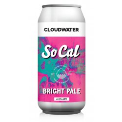 Cloudwater- SoCal Bright Pale 4.8% ABV 440ml Can - Martins Off Licence