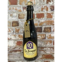 La Trappe Quadrupel — Oak Aged Batch 6 - Gerijptebieren.nl