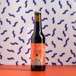 Pōhjala  Cosy Nights  Vanilla Porter  8.0% 330ml Bottle - All Good Beer
