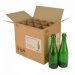 Geuzecider bottle 37,5 cl, green 29 mm CC, box 12 pcs 