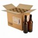 Flip-top bottle 50 cl brown, without flip-top, box 12 pcs 