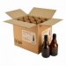 Flip-top bottle 33 cl Steinie, brown, without flip-top, box 12 pcs 