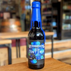 Nerd Brewing - Continue 7th Anniversary - 13.6% BA Imperial Porter With Licorice & Coconut - 330ml Bottle - The Triangle