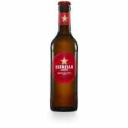 Estrella Damm Bier 5,4% Vol. 24 x 33 cl EW Flasche Spanien - Pepillo