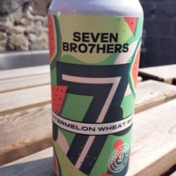 Seven Bro7hers  Watermelon Wheat Beer  4.5% - The Black Toad