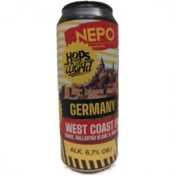 NEPO HOPS AROUND THE WORLD  GERMANY Hazy IPA - Sklep Impuls