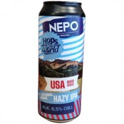 NEPO HOPS AROUND THE WORLD  USA IDAHO STATE Hazy IPA - Sklep Impuls