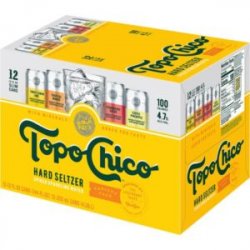 Topo Chico Hard Seltzer Variety 12 pack12 oz cans - Beverages2u