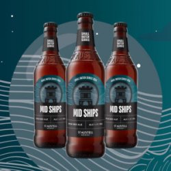 St Austell Brewery Mid Ships  12x500ml bottles - St Austell Brewery