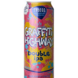 Troegs Graffiti Highway Double IPA 12 pack19.2 oz cans - Beverages2u