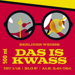 Łańcut  DAS IS KWASS  Berliner Weisse - Sklep Impuls