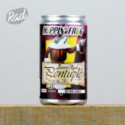 Hoppin Frog Pentuple Red Wine BA - Radbeer