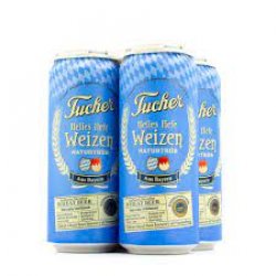 Tucher Helles Hefe Weizen 2416 oz cans - Beverages2u