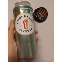 Vinohradský pivovar Seaman Gose 10°3,9% 0,5l - Pivní lednice