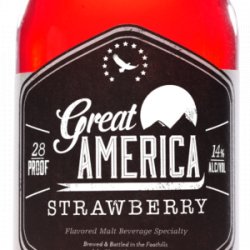 Great America Strawberry 1- 23.5 oz Mason Jar - Beverages2u