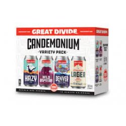 GREAT DIVIDE CANDEMONIUM VARIETY 12 pack12 oz cans - Beverages2u