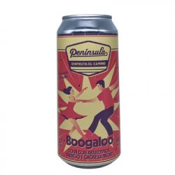 Península Boogaloo Sour con arándanos, mango y grosella negra 44cl - Beer Sapiens