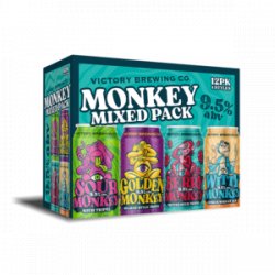 Victory Monkey Mixed Pack 12 pack12 oz cans - Beverages2u