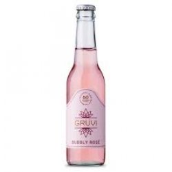 Gruvi Bubbly Rose Non Alcoholic Wine 24 pack9.3 oz bottles - Beverages2u