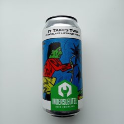 Moersleutel It Takes Two Chocolate Licorice Stout - 440ml - 12% - GUN Speciaalbieren