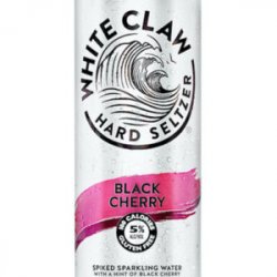 White Claw Black Cherry Hard Seltzer 6 pack12oz cans - Beverages2u