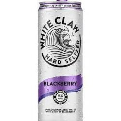 White Claw Blackberry Hard Seltzer 6 pack12 oz cans - Beverages2u