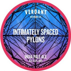 Verdant Intimately Spaced Pylons IPA 440ml (6%) - Indiebeer