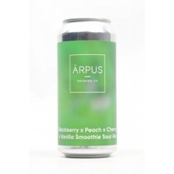 Arpus Brewing Co. Blackberry X Peach X Cherry X Vanilla Smoothie Sour Ale - Acedrinks